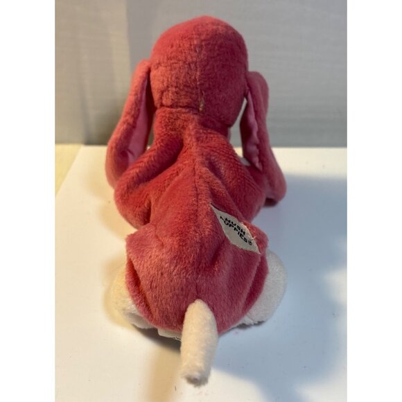 Applause Hush Puppies Plush Basset Hound Dog Stuffed Beanie Animal Toy - Picture 4 of 9